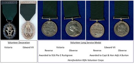 Volunteer Force Medals