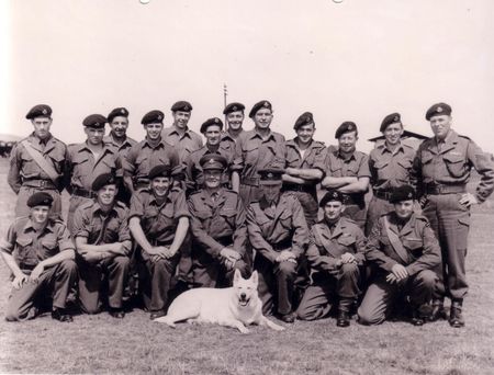 Ledbury Territorials at camp