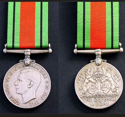 The World War 2 Defence Medal