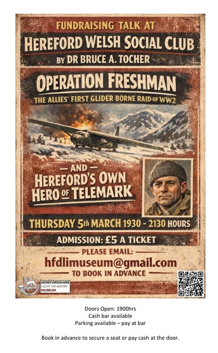 Op Freshman talk given by Dr Bruce Tocher on 5th March 2026