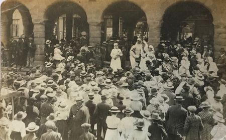 Ross On Wye Market Hall circa 1910