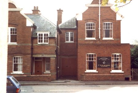 The Drill Hall shortly before demolition