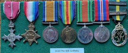 Reg's Medals