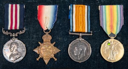 Pte Cotterell's medals