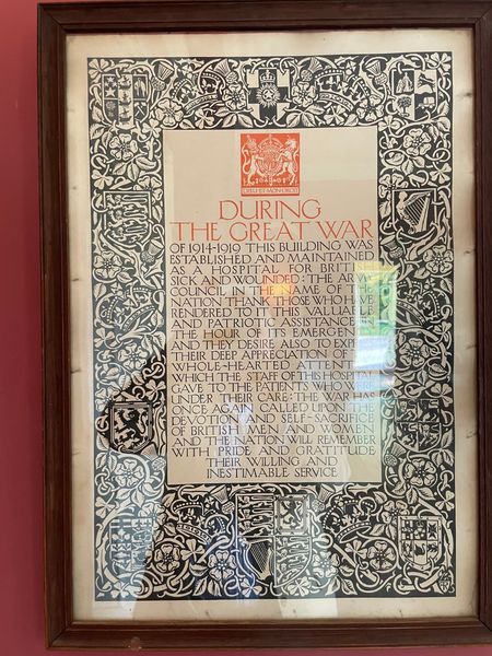 Certificate awarded to Upper Hall Ledbury