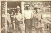 Sjt Rogers (left as viewed) in the Middle East