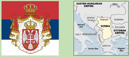 Serbia - a country in The Balkans